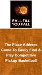 Mobile Screenshot of bballtillyoufall.com